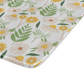 Blumenmuster Schneidebrett (Ecke)