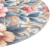 Blumenmuster Schneidebrett (Ecke)