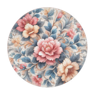 Blumenmuster Schneidebrett