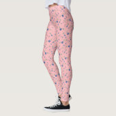 Blumenmuster | Schönheit der Flora Leggings (Links)