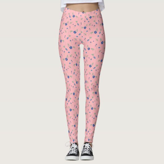 Blumenmuster | Schönheit der Flora Leggings (Vorderseite)
