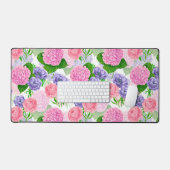 Blumenmuster Schreibtischunterlage (Tastatur & Maus)