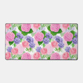 Blumenmuster Schreibtischunterlage (Vorderseite)