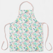Blumenmuster Schürze (Vorderseite)