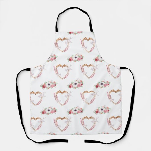 Blumenmuster Schürze (Vorderseite)