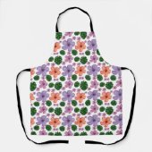 Blumenmuster  schürze (Vorderseite)