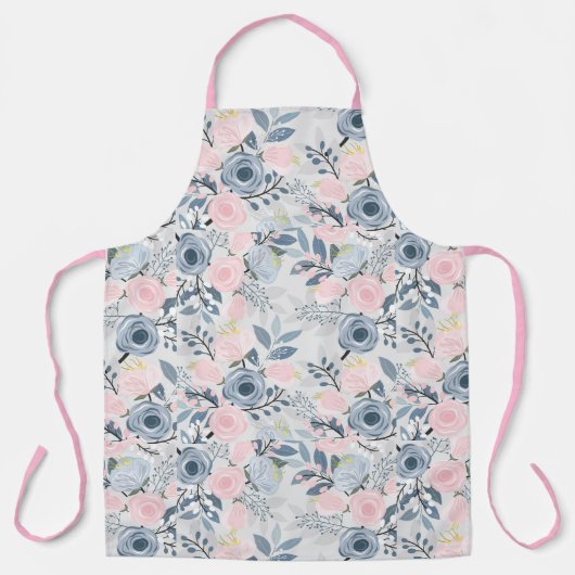 Blumenmuster Schürze (Vorderseite)