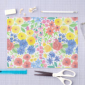 Blumenmuster Seidenpapier (Handwerk)