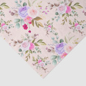 Blumenmuster Seidenpapier (Ausschnitt)