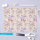 Blumenmuster Seidenpapier (Handwerk)
