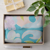 Blumenmuster Seidenpapier (Geschenk)