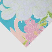 Blumenmuster Seidenpapier (Detail)