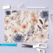 Blumenmuster Seidenpapier (Handwerk)