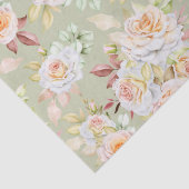 Blumenmuster Seidenpapier (Detail)