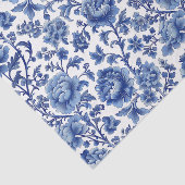 Blumenmuster Seidenpapier (Ausschnitt)