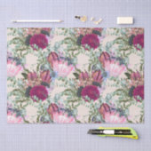 Blumenmuster-Seidenpapier Seidenpapier (Handwerk)