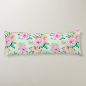 Blumenmuster Seitenschläferkissen (Rückseite)