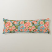 Blumenmuster Seitenschläferkissen (Vorderseite)