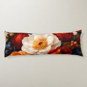 Blumenmuster Seitenschläferkissen (Rückseite)