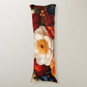 Blumenmuster Seitenschläferkissen (Vorderseite Vertikal)