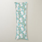 Blumenmuster Seitenschläferkissen (Vorderseite Vertikal)