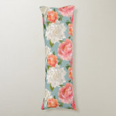 Blumenmuster Seitenschläferkissen (Vorderseite Vertikal)