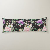 Blumenmuster Seitenschläferkissen (Rückseite)