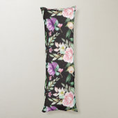 Blumenmuster Seitenschläferkissen (Rückseite (Vertikal))