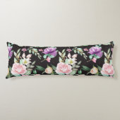 Blumenmuster Seitenschläferkissen (Vorderseite)