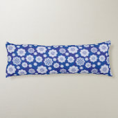 Blumenmuster Seitenschläferkissen (Rückseite)