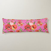 Blumenmuster Seitenschläferkissen (Rückseite)