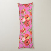 Blumenmuster Seitenschläferkissen (Rückseite (Vertikal))