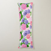 Blumenmuster Seitenschläferkissen (Vorderseite Vertikal)