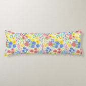 Blumenmuster Seitenschläferkissen (Vorderseite)