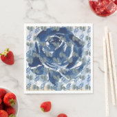 Blumenmuster Serviette (Beispiel)