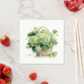 Blumenmuster serviette (Beispiel)