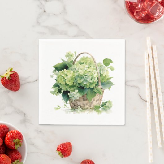 Blumenmuster  serviette (Beispiel)