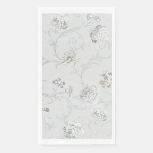 Blumenmuster Serviette (Vorderseite)