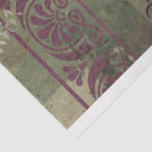 Blumenmuster-Shabby Chic-Textur gemustert Seidenpapier (Ausschnitt)