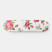 Blumenmuster Skateboard (Horizontal)