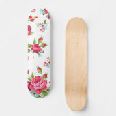 Blumenmuster Skateboard (Vorderseite)