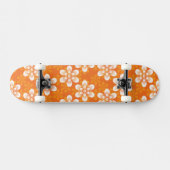 Blumenmuster Skateboard (Horizontal)
