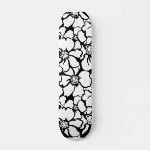 Blumenmuster Skateboard