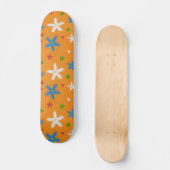 Blumenmuster Skateboard (Vorderseite)