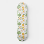 Blumenmuster Skateboard (Vorderseite)