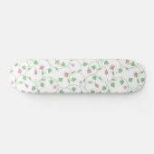Blumenmuster Skateboard (Horizontal)