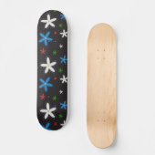 Blumenmuster  skateboard (Vorderseite)