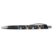 Blumenmuster Stift (schwarzer Sockel) (Oberseite)