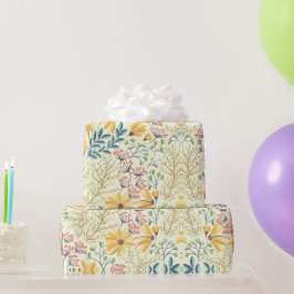 Blumenmuster - Stilvolle Abstrakte Tapete Geschenkpapier