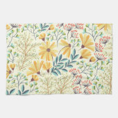 Blumenmuster - Stilvolle Abstrakte Tapete Geschirrtuch (Horizontal)